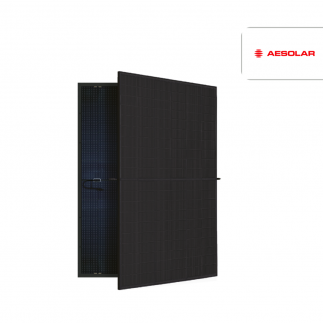 AE SOLAR - PANNEAU 500W BLACK Bi-verre Bifacial TOPCON
