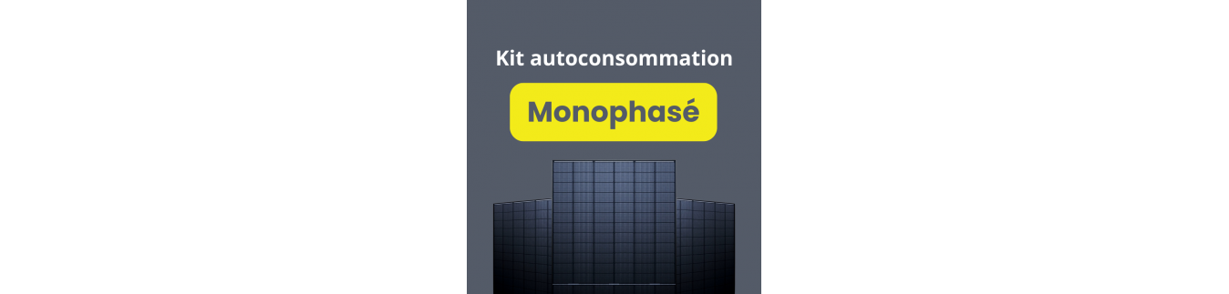 Kit solaire résidentiel monophasé